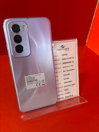 OPPO Reno 12 Pro 5G - 512GB - morado