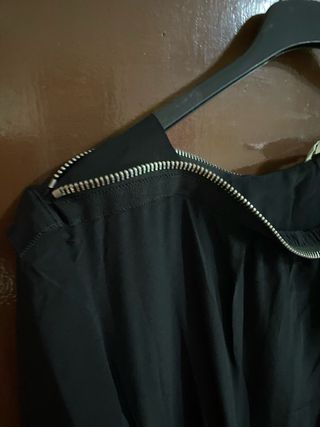 VESTIDO NUEVO M DISEÑO negro ccremallera 