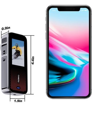 Cámara Deportiva Dual 360 HD