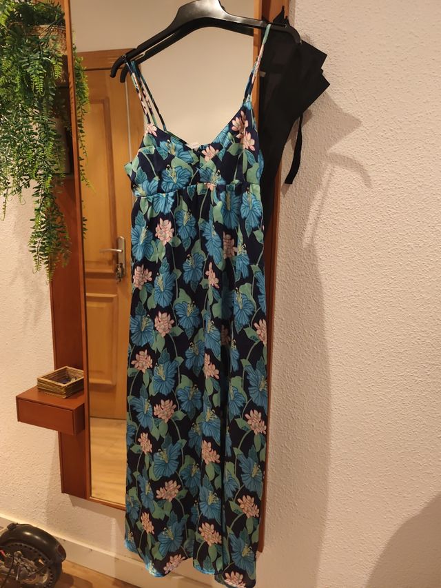 Vestido largo Sfera estampado flores