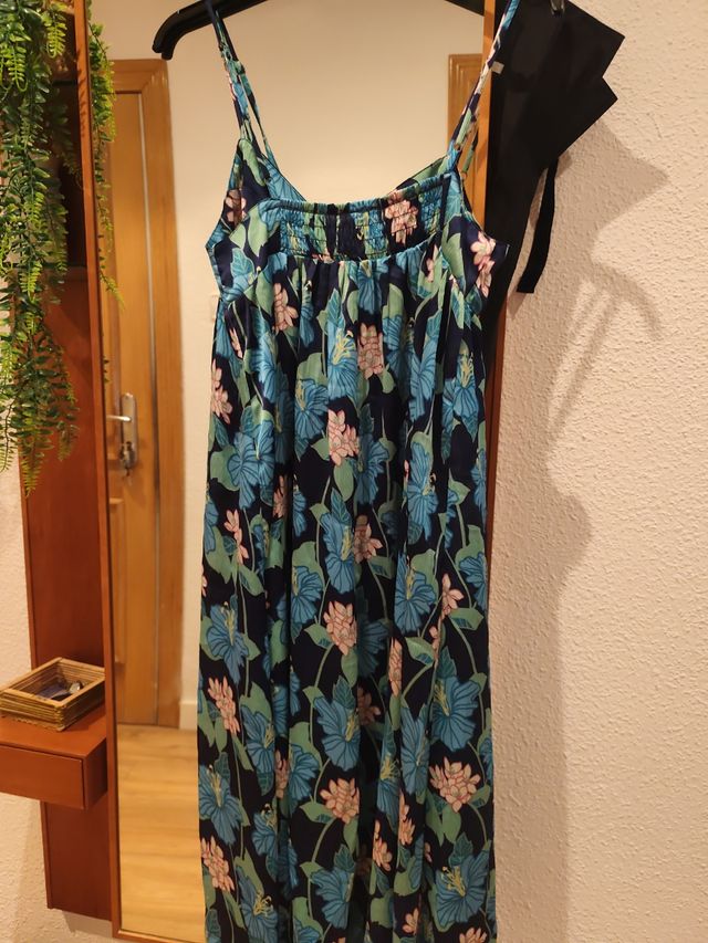 Vestido largo Sfera estampado flores