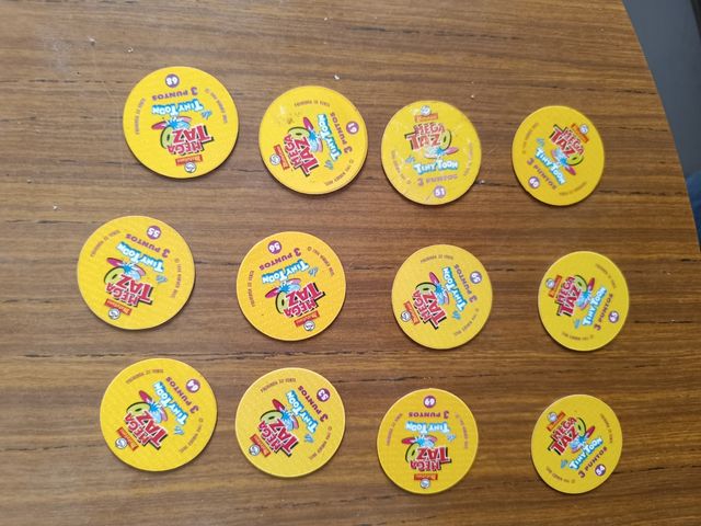 Tazos Tiny Toon y Animaniacs