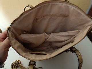 Borsa a mano beige tracolla