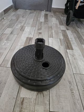 Soporte parasol - Base negra