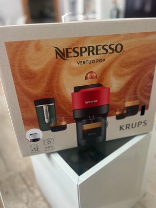 Cafetera DeLonghi Nespresso Vertuo Pop Krups NUEVA