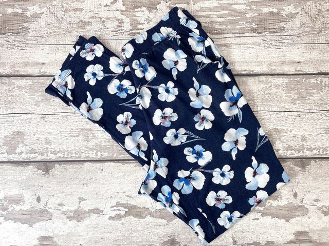 Pantaloni floreali H&M bimba 12-13 anni