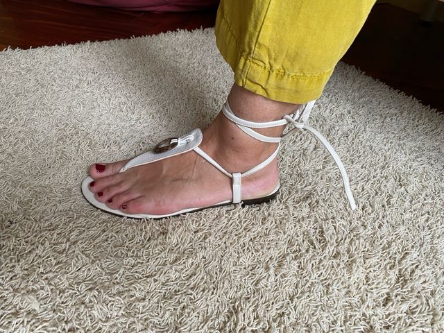 Sandalias Laurel blancas