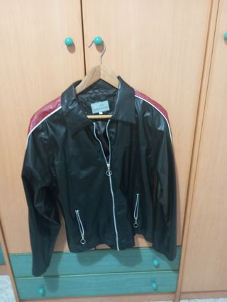 Cazadora negra hombre | Talla L