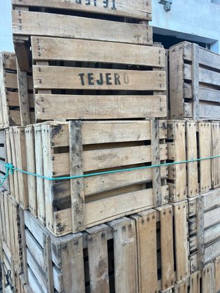 Cajas de madera antiguas