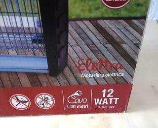 Zanzariera elettrica Kooper Elettra 12W