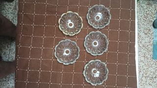 5 Coppe vetro lampadario