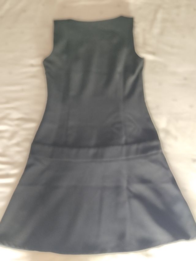 Vestido negro Mango talla S pequeña-XS