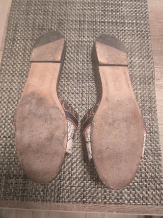 Sandalias Carolina Herrera - Beige y Negro