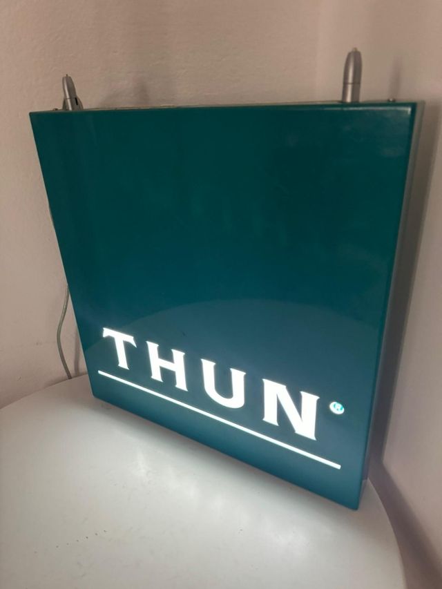 Insegna Thun - Luminosa