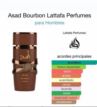 Perfume Asad Bourbon Lattafa - Eau de Parfum