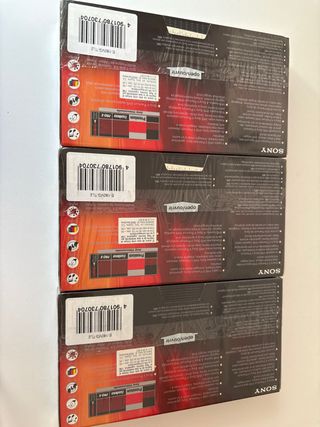 Sony Premium VHS - 3 Unidades