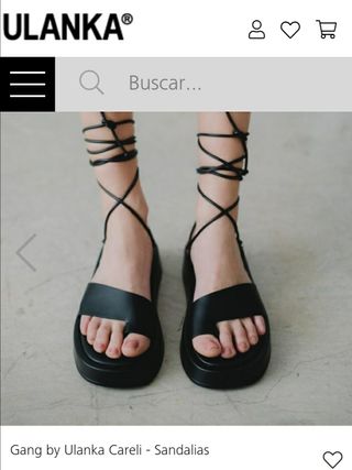 Sandalias Urbanas ULANKA NUEVO 38