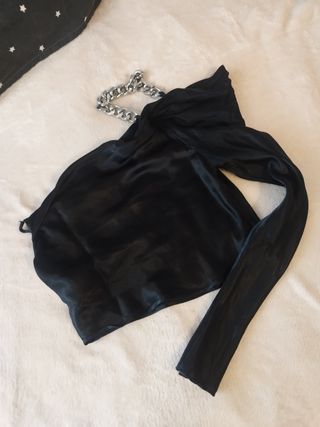 Top negro Zara 
