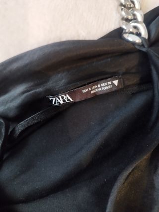 Top negro Zara 