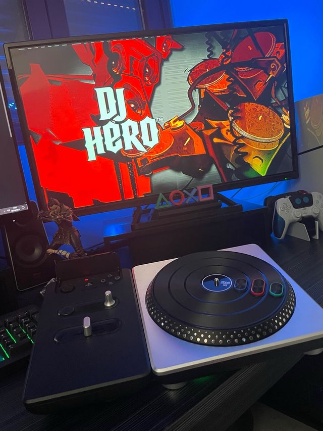 Dj Hero 1&2 PS3 + Periférico