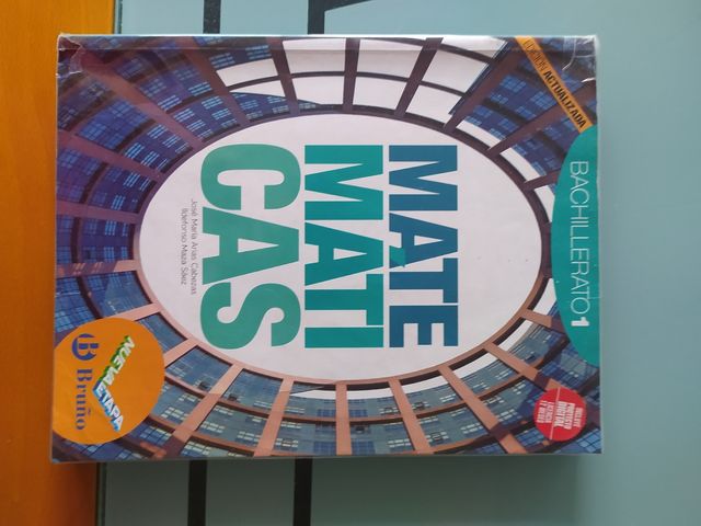 Matemáticas 1 Bachillerato Nueva etapa Bruño Ed...