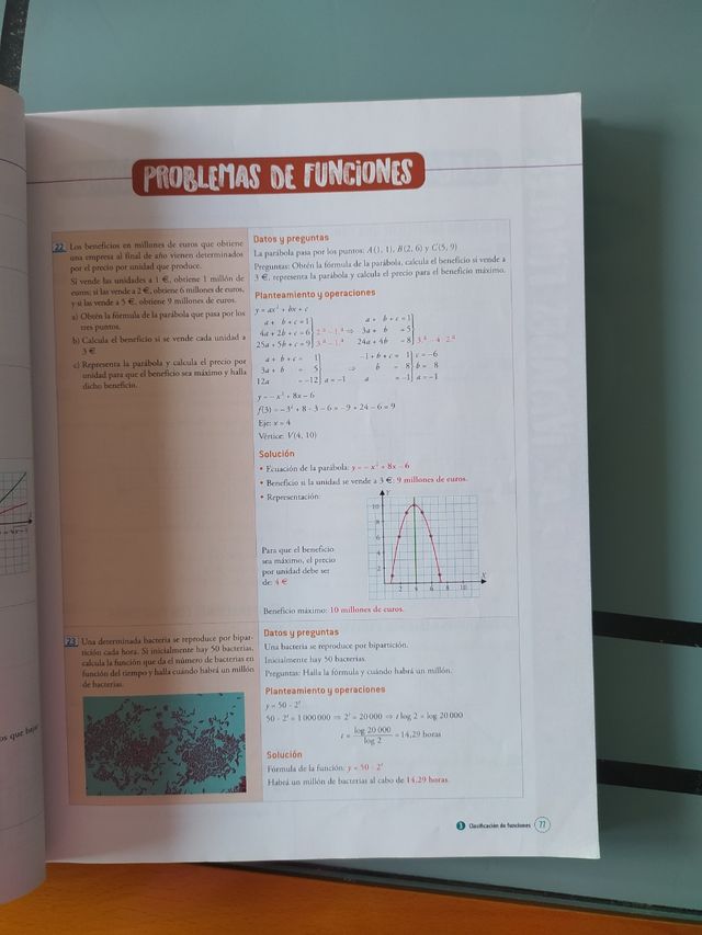 Matemáticas 1 Bachillerato Nueva etapa Bruño Ed...