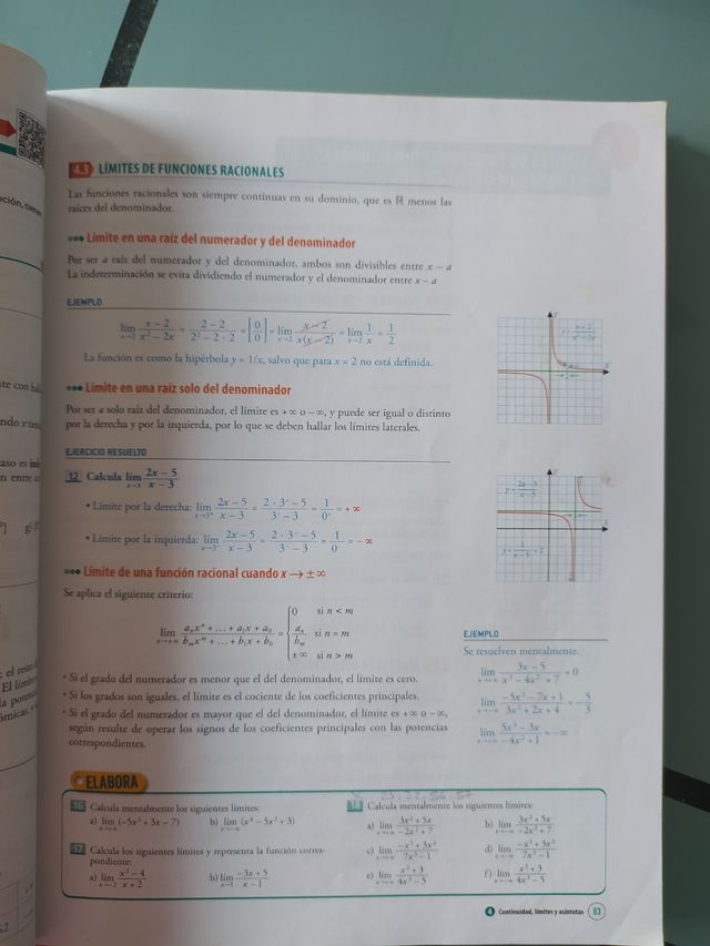 Matemáticas 1 Bachillerato Nueva etapa Bruño Ed...