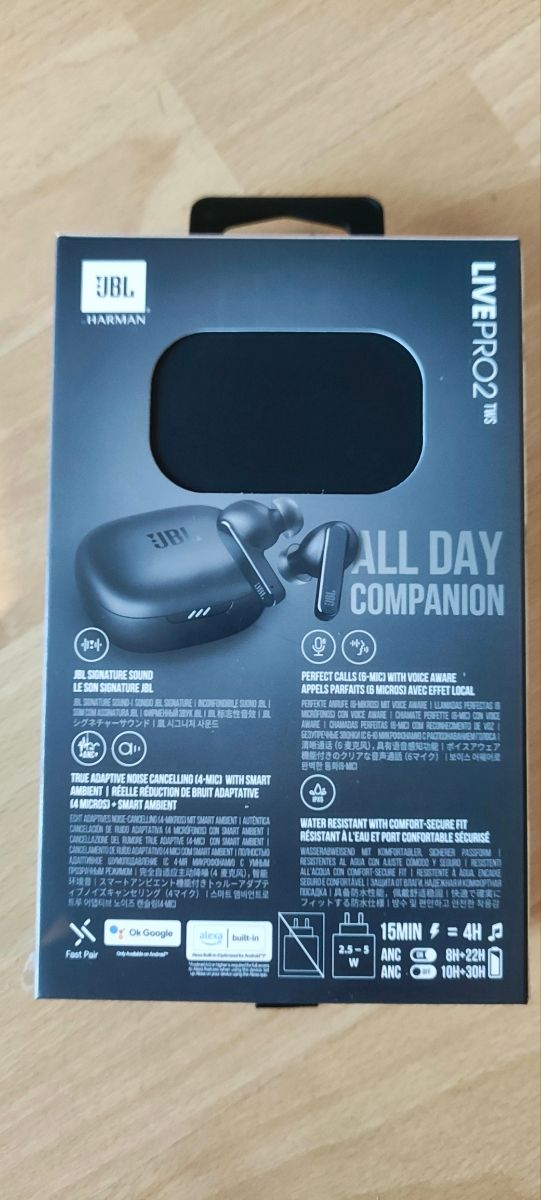 Auriculares JBL Live Pro 2 TWS negros