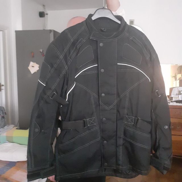 Giacca Motociclista Nera