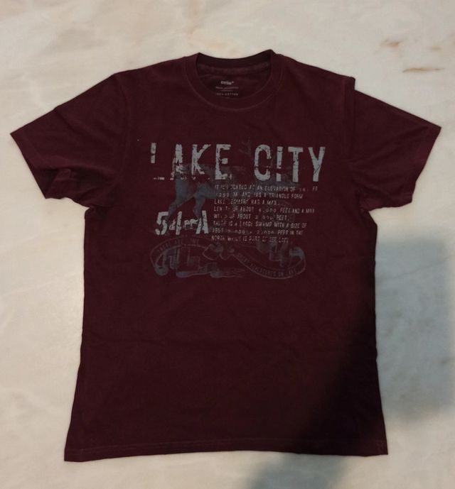 T-Shirt Celio Bordeaux Tg.S