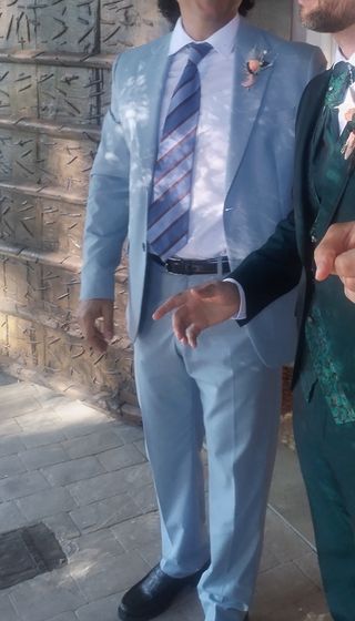 Nuevo. Traje azul claro Zara - Hombre