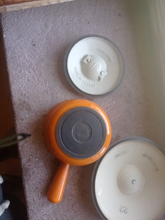 2 Cazos Le Creuset Cousances
