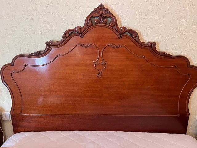 Cabecero madera estilo Luis XV