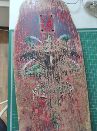 Tabla Skate Tony Hawk Claw roja