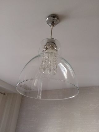 Lámpara techo cristal - Moderna