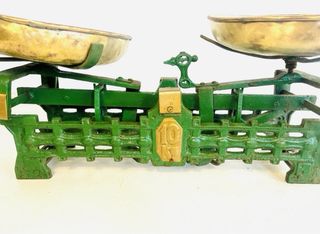 Balanza de comercio 10k de Latón Inglaterra 1940’s