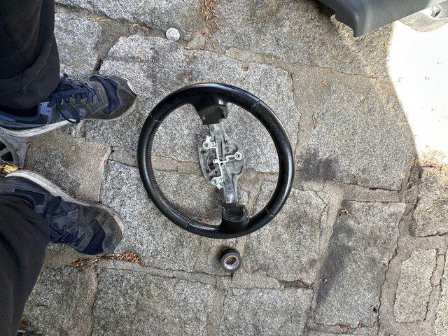 Volante Smart 451 - Negro