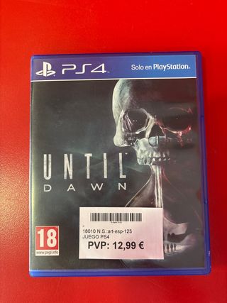 Until Dawn PS4 (PlayStation 4)