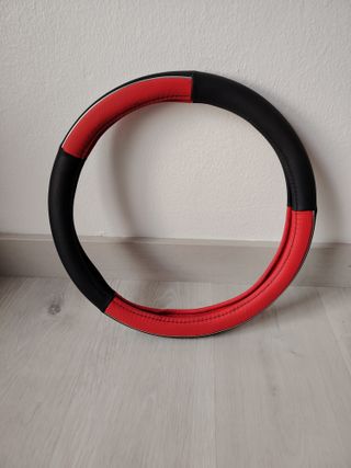 Funda volante coche - Rojo&Negro