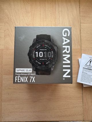 Garmin Fenix 7X Shapphire Solar