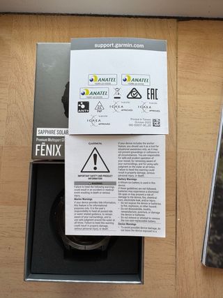 Garmin Fenix 7X Shapphire Solar