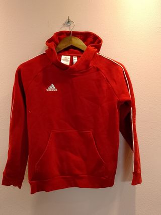 Felpa Adidas bambino rossa