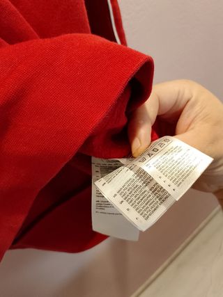 Felpa Adidas bambino rossa