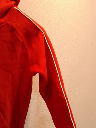 Felpa Adidas bambino rossa