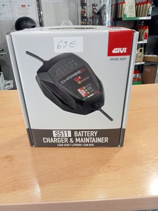 Cargador Givi S511 - Mantenimiento baterías