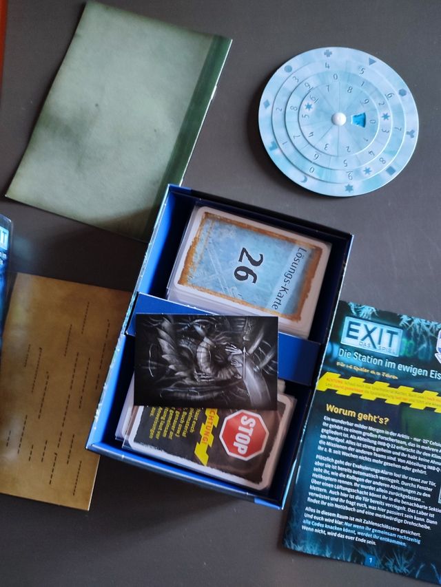 Exit: Die Station im ewigen Eis juego de mesa
