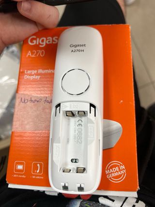 Gigaset A270 DECT - Teléfono Fijo Blanco