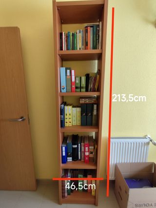 Escritorio esquinero madera marrón-amarillo