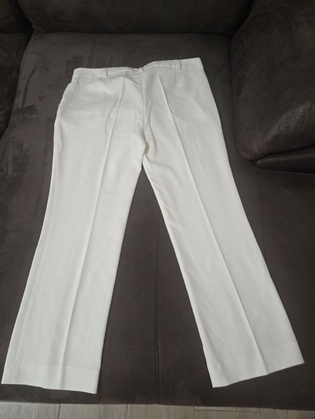 Pantalón blanco Roberto Verino