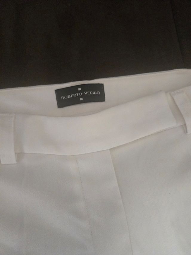 Pantalón blanco Roberto Verino
